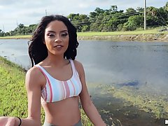 Maya Bijou is a cock loving, Latin babe whose blowjobs feel better than anything else