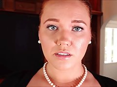 Red haired woman with big tits is moaning from pleasure while getting fucked harder than ever before
